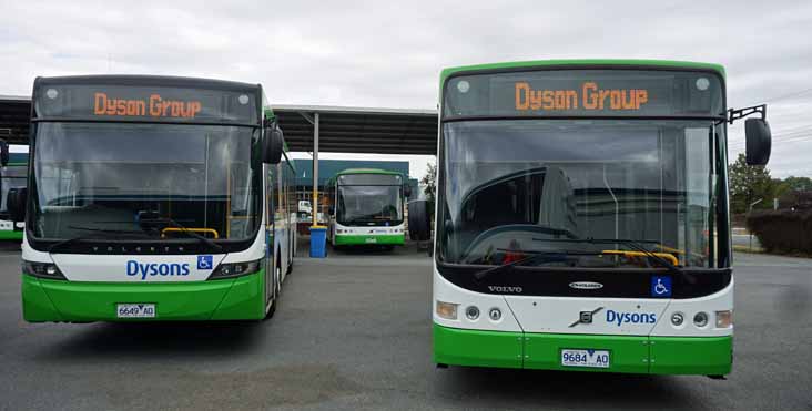 Dysons Volvo B7RLE Volgren Optimus 1016 & CR228L 1010